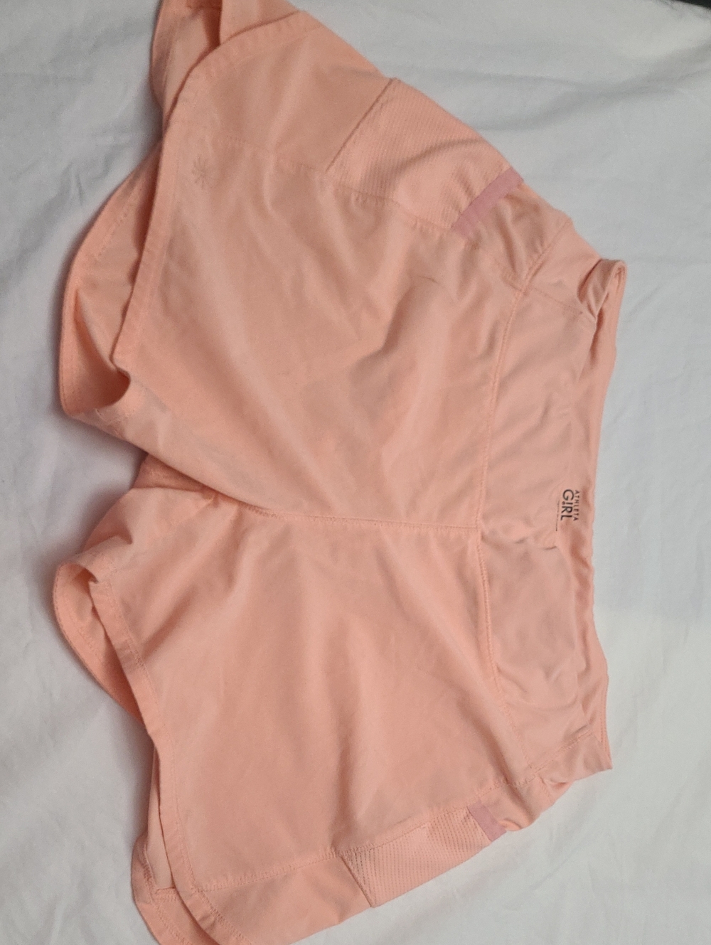 Athleta Peach Athletic Shorts